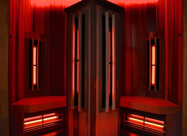 Kleedkamers met lockers en infrarood sauna Club You Alblasserdam